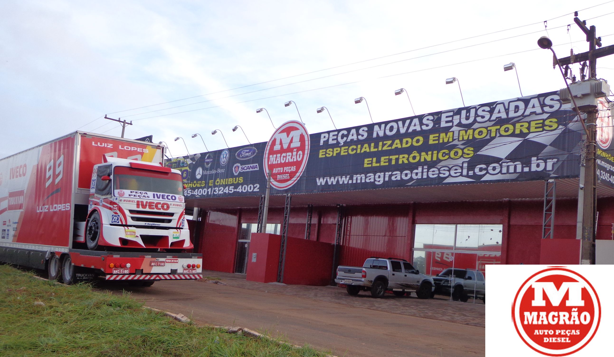 Tragetória | Magrão Diesel - Peças para caminhões e ônibus em geral.